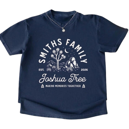 Custom Matching Family Camping T Shirts, Custom Camping Trip Matching Shirts For Family ET1117