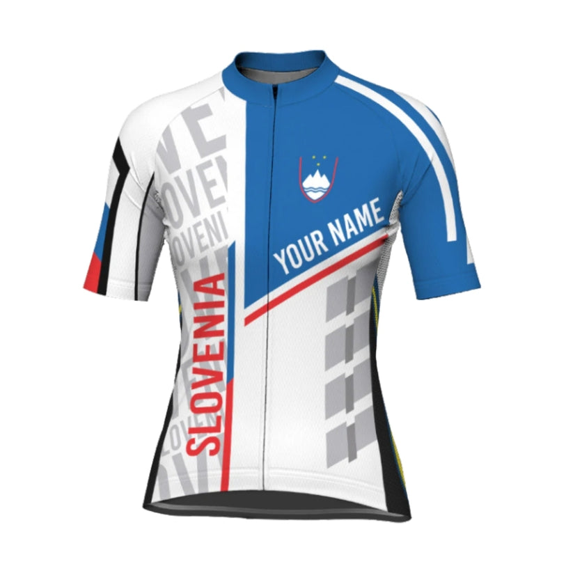 Custom Texas Flag Women's Cycling Short Sleeve Jersey, Custom Texas Cycling Jersey For Ladies CG0808