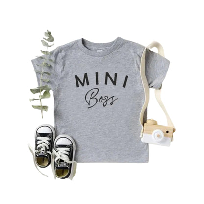 Papa Boss Mama Boss Baby Boss Matching Family T Shirts, Custom Family Boss Matching Shirts ET0689