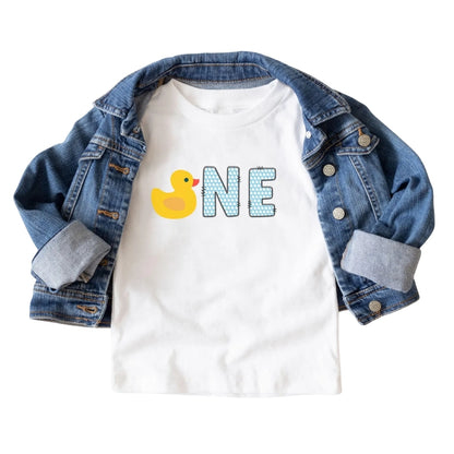 One Duck Matching 1st Birthday Family T Shirts, Duck First Birthday Matching Family Shirts ET0256