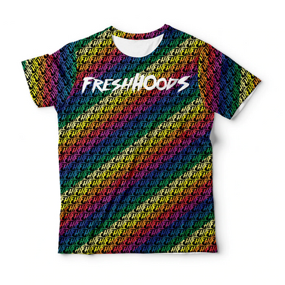 Pride 3D T Shirt For Gaymer, Lesbian Fresh Hoods 3D T Shirt, Rainbow 3D Pride Shirts LO0903