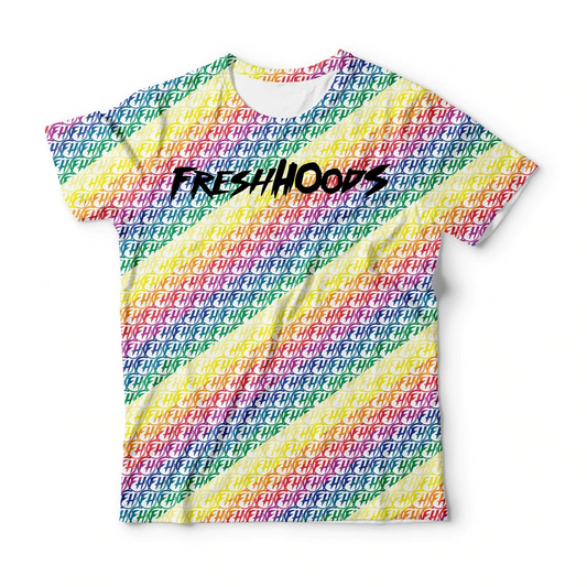 Pride 3D T Shirt For Gaymer, Lesbian Fresh Hoods 3D T Shirt, Rainbow Color T Shirt For Pride Month LO0902