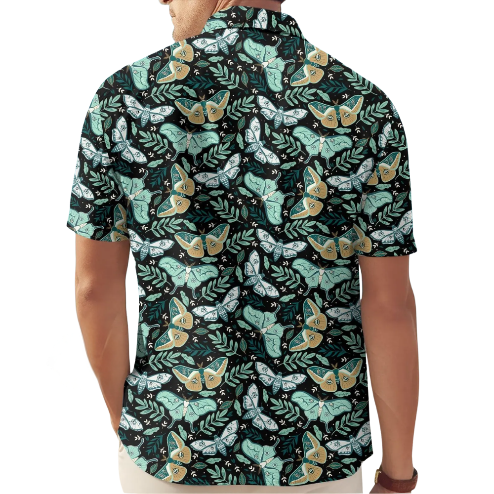 Butterfly Tropical Hawaiian Shirt For Men Women, Butterfly Hawaiian Shirts HE0292