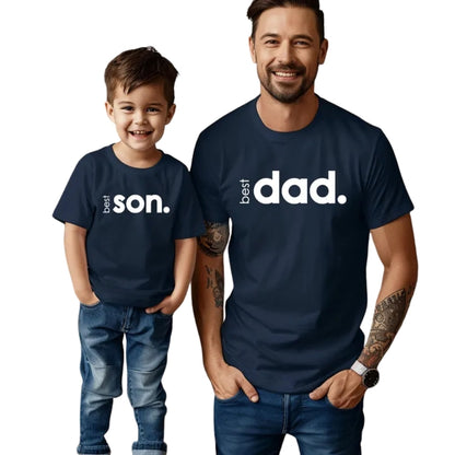 Best Dad Best Son Matching Father Son T Shirts, Matching Father's Day Shirts For Dad Son ET0099