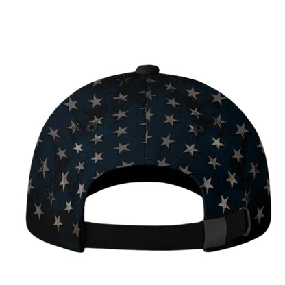 Redeemed Custom USA Flag Lion Christian Baseball Cap, Custom Jesus Christian Caps Hats CP0107