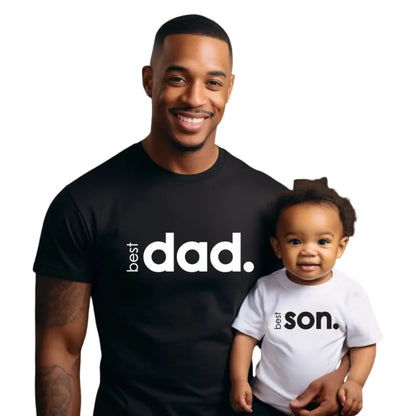 Best Dad Best Son Matching Father Son T Shirts, Matching Father's Day Shirts For Dad Son ET0099