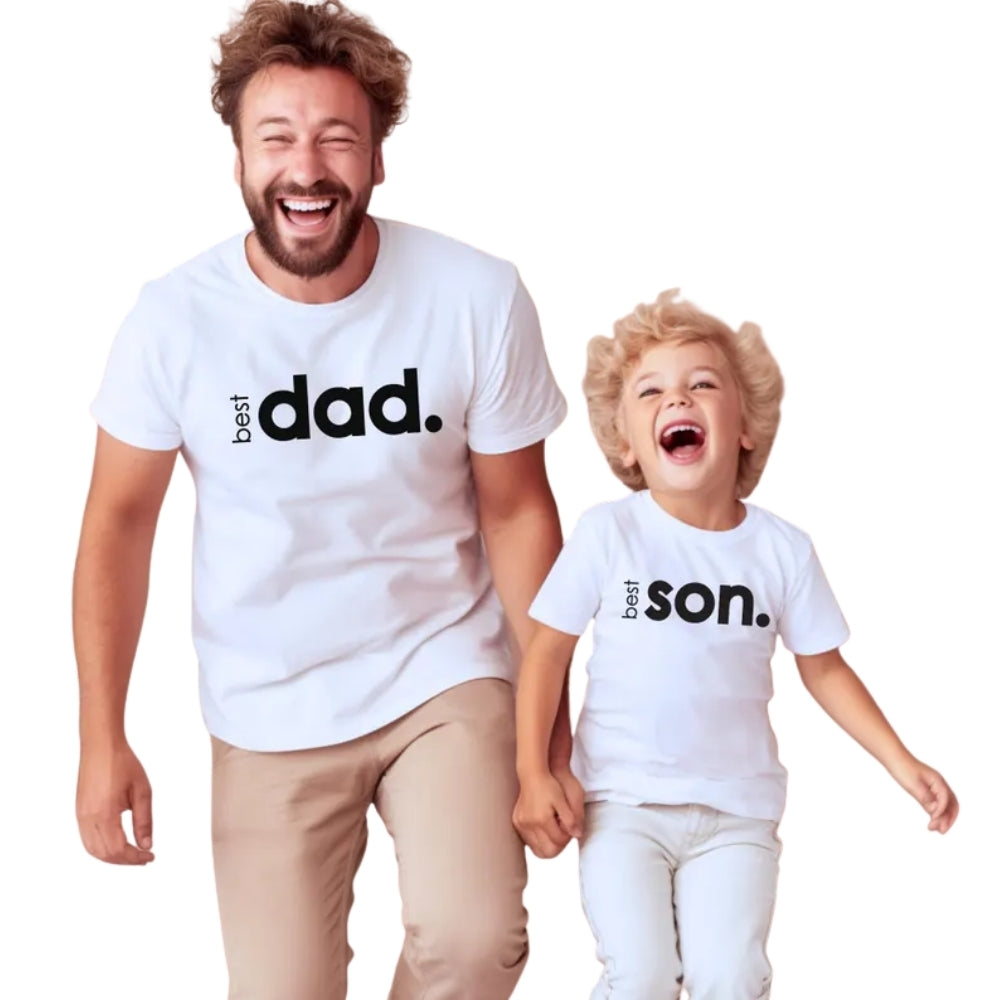 Best Dad Best Son Matching Father Son T Shirts, Matching Father's Day Shirts For Dad Son ET0099