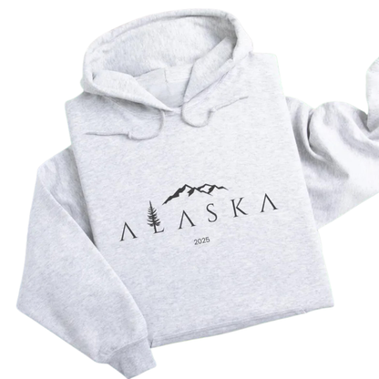 Custom Year Alaska Hoodie, Personalized Alaska Travel Hoodies 2D0898