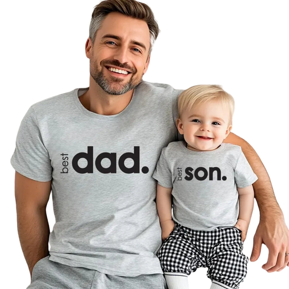 Best Dad Best Son Matching Father Son T Shirts, Matching Father's Day Shirts For Dad Son ET0099