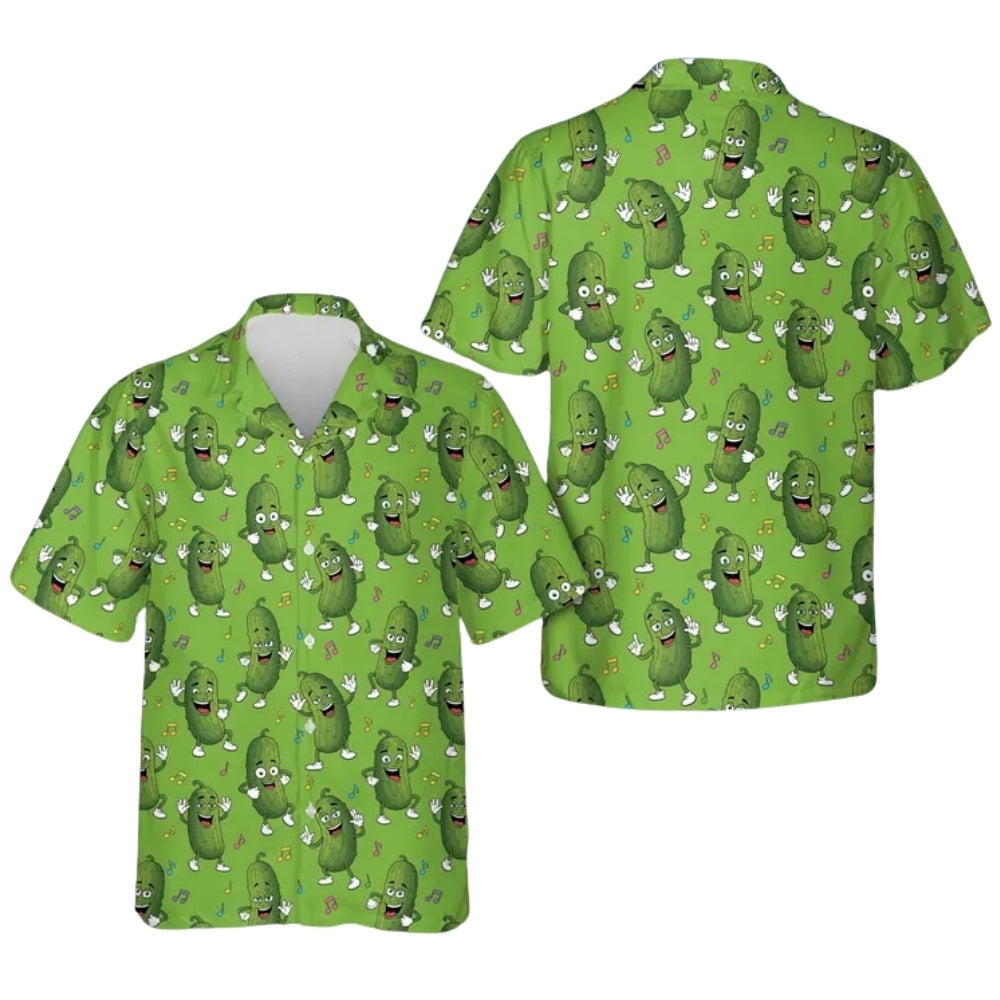 Funny Pickle Hawaiian Shirt For Men Women, Pickle Hawaiian Shirt HE0609