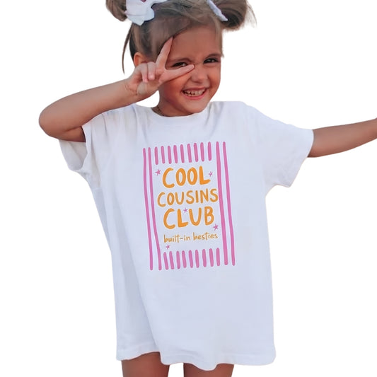 Cool Cousin Club Built-In Besties Matching Cousin T Shirt, Cousin Matching Shirts ET0806