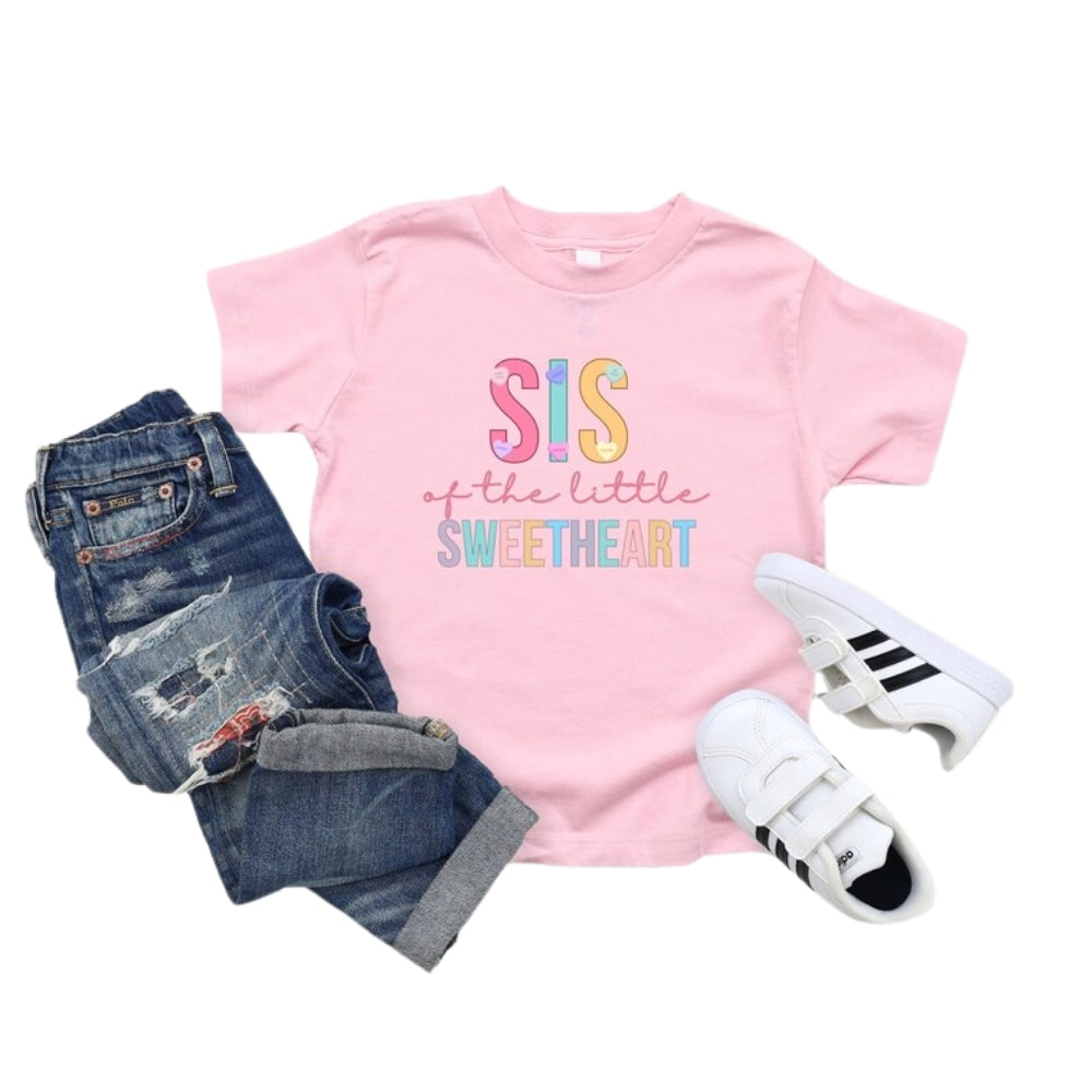 One Little Sweetheart Matching First Birthday Family T Shirt, Custom 1st Birthday Matching Shirts For Family ET0359