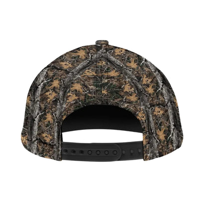 Custom Deer Hunting Camo Baseball Cap, Custom Deer Hunting Caps CP0007