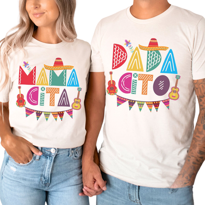 Mexican Fiesta First Birthday Matching Family T Shirt, 1st Birthday Fiesta Family Shirts ET1250