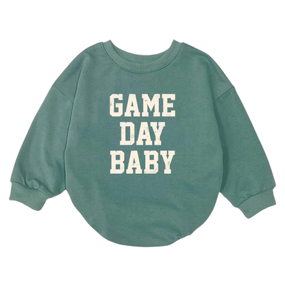 Game Day Baby Romper Sweatshirt, Sport Baby Romper Sweatshirt BB0104