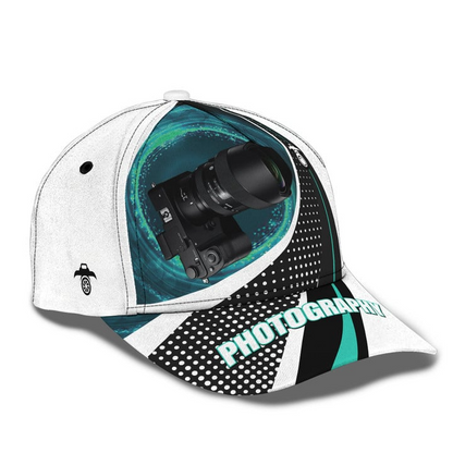 Photographer Cap 3D Baseball Cap Tad 05 CA0064