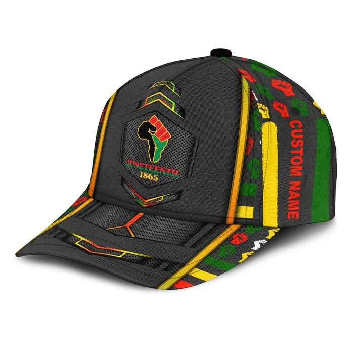 Juneteenth 1865 Classic Cap 3D All Over Prints for African American, Juneteenth Cap SO0168