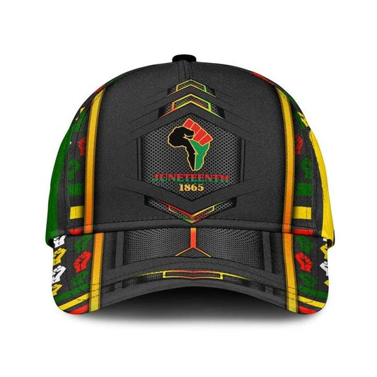 Juneteenth 1865 Classic Cap 3D All Over Prints for African American, Juneteenth Cap SO0168