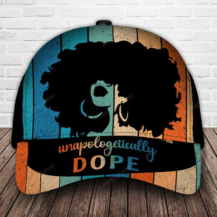 Happy Juneteenth Day Fist Black African American Cap 3D Classic Cap for African American SO0409