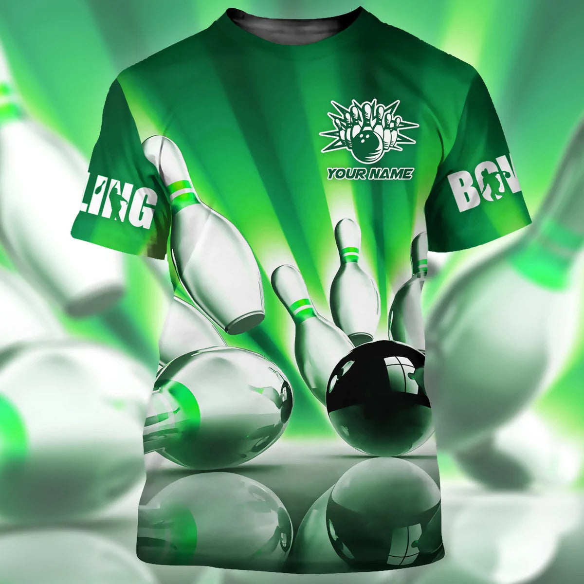 Custom Bowling Shirt Men, 3D All Over Print Bowling Shirt For Women, Gift For Bowling Player TO1922