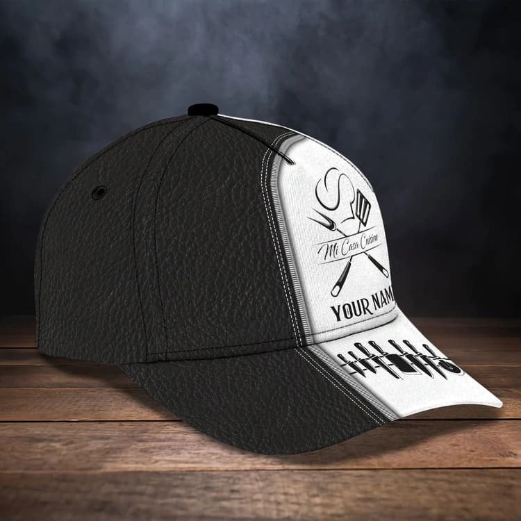 Chef Cook Personalized Name Cap 3D Classic Cap for Chef SO0023