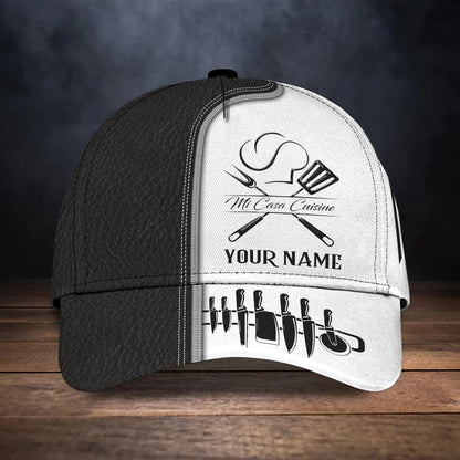 Chef Cook Personalized Name Cap 3D Classic Cap for Chef SO0023