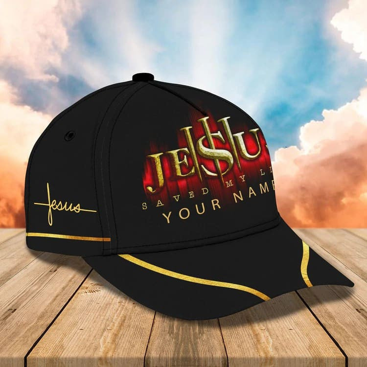 Personalized Jesus Save of My Life Cap, Jesus Cap for Christian Who believe in Jesus SO0411
