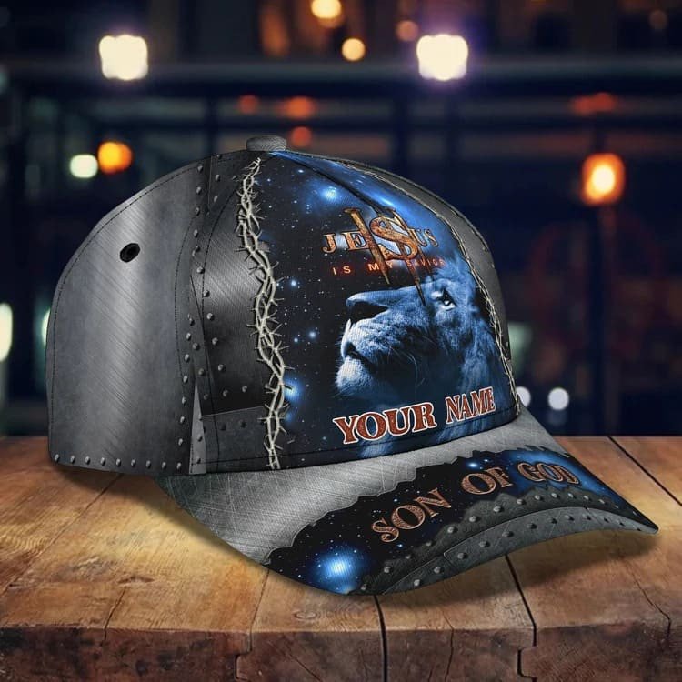 Personalized Jesus Save of My Life Cap, Jesus Cap for Christian Who believe in Jesus SO0411