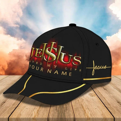 Personalized Jesus Save of My Life Cap, Jesus Cap for Christian Who believe in Jesus SO0411
