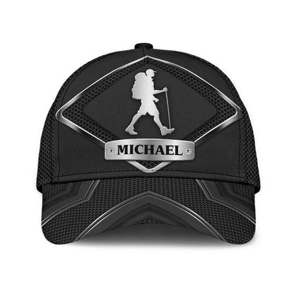 Personalized Hiking Girl 3D Baseball Cap for Girl Who love Hiking, Girl Hiking Hat SO0406