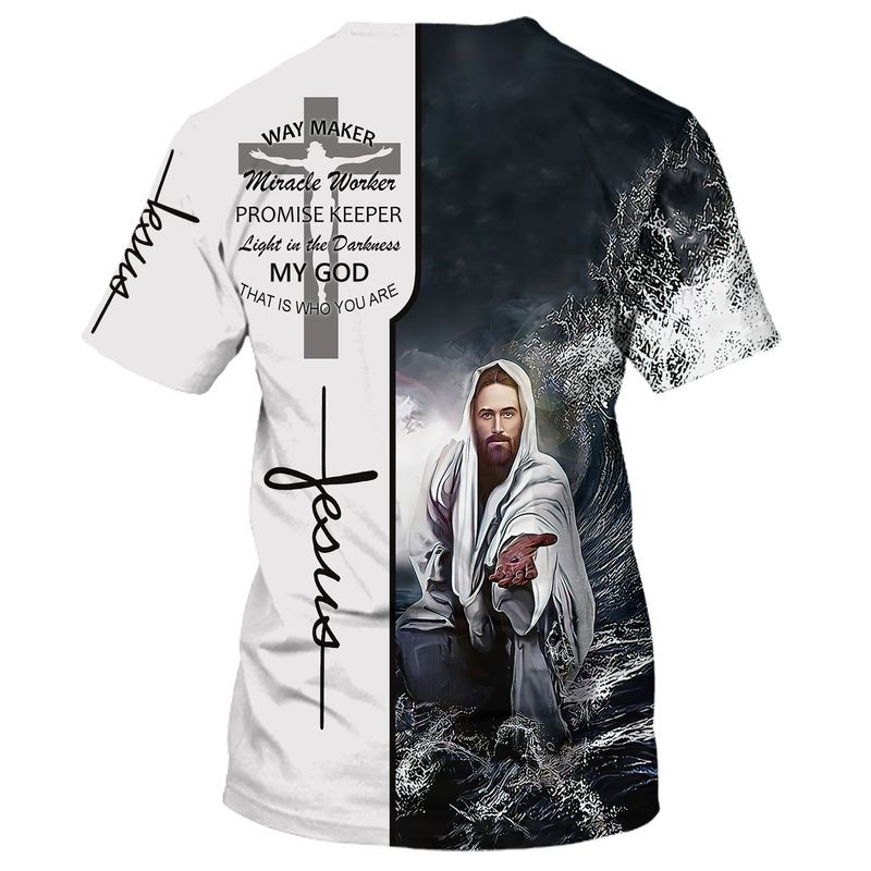 Jesus Saved Your Life T Shirt Light In The Darkness My God Shirts Men Women TO1683