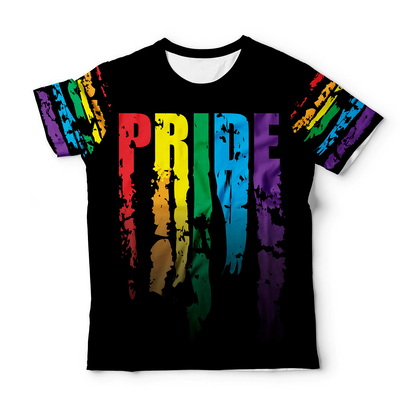 Pride Shirts For Gaymer, Lesbian Rainbow 3D T Shirt, 3D Shirt For Pride LO0900