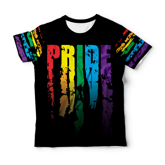 Pride Shirts For Gaymer, Lesbian Rainbow 3D T Shirt, 3D Shirt For Pride LO0900