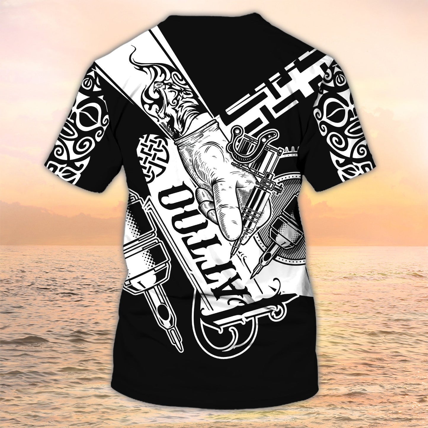 3D All Over Print Tattooist Tshirts, Tattoo Style T Shirts, Custom T Shirt Tattoo Uniform TO2171