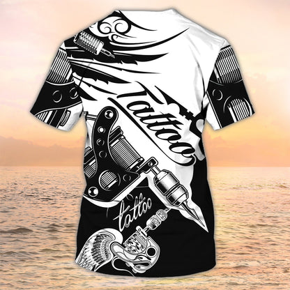 Skull Tattoo, Tattooist Tshirts, Tattoo Style T Shirts, Custom T Shirt Tattoo, Gift For Tattoo Lover TO2172