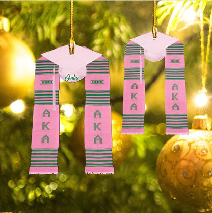 Personalized AKA Green Clothing Acrylic Ornament for AKA Christmas Gift OO3709