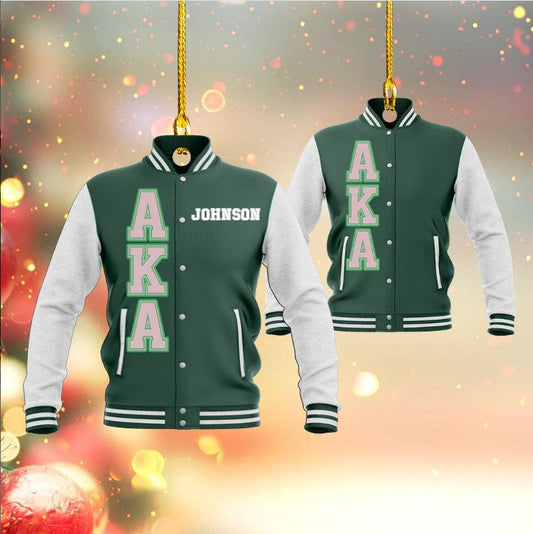 Personalized AKA Green Clothing Acrylic Ornament for AKA Christmas Gift OO3709