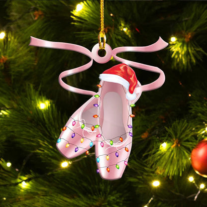 Customized Ballet Christmas Acrylic Ornament Custom Shaped for Ballet Dancer OO3686