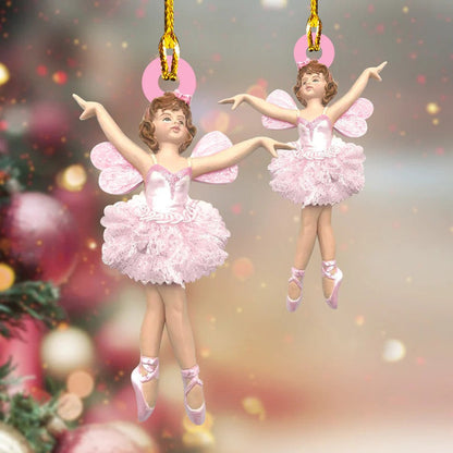 Customized Ballet Christmas Acrylic Ornament Custom Shaped for Ballet Dancer OO3686
