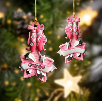 Personalized Ballet Dress Acrylic Ornament Custom Shaped for Ballet Dancer OO3685
