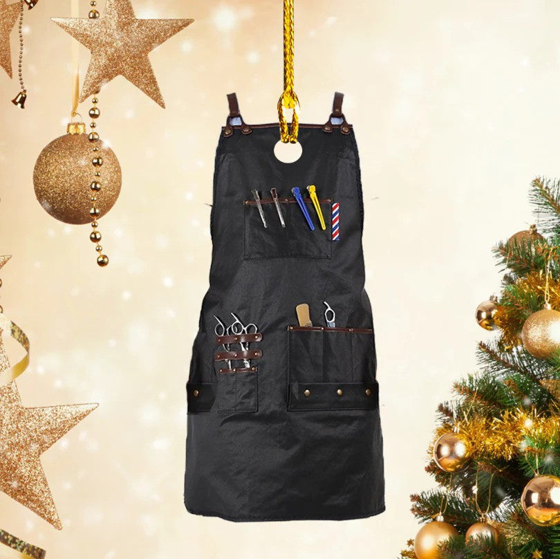 Customized Hair Stylist Acrylic Ornament for Hair Stylist Christmas Gift OO3642