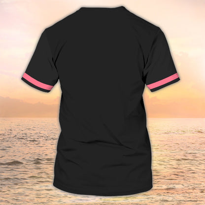 Pet Grooming Shirt Dog Groomer Custom Tshirt Grooming Uniform Black TO2096