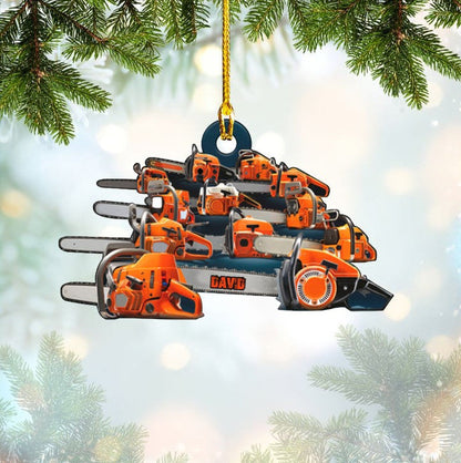 Personalized Arborist Ornament Custom Shaped Acrylic Arborist Christmas Ornament OO3590