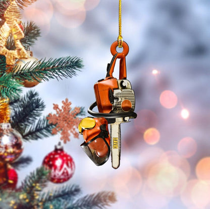 Personalized Arborist Ornament Custom Shaped Acrylic Arborist Christmas Ornament OO3590