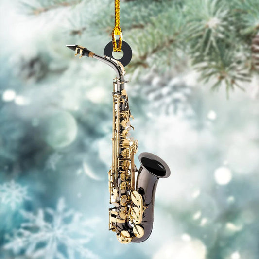 Custom Saxophone Instrument Ornament Custom Shaped Acrylic for Saxophone Players OO3569