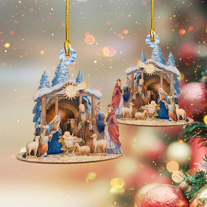 Customized Belem Christmas Ornament Custom Shaped Belem Acrylic Ornament OO3557
