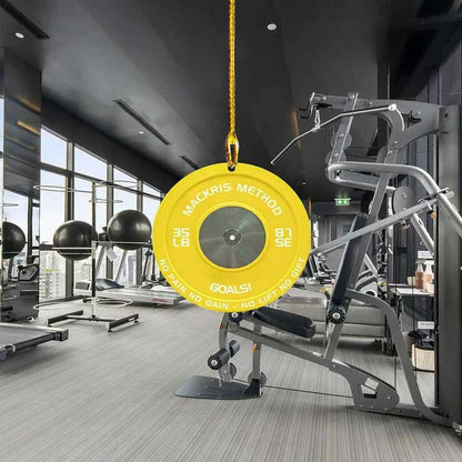 Custom Weight Plates Ornament Fitness Gym Weightlifting Gift For Gymers, Weightlifters, PTs Gymers Acrylic FlatOrnament OO3552