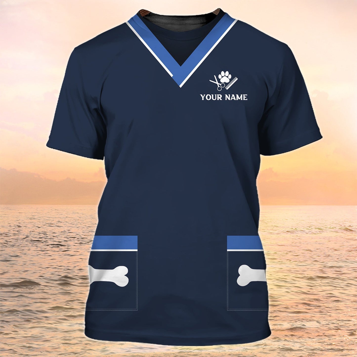 Dog Groomer Shirts Grooming Custom Shirts Pet Salon Uniform Love Being A Dog Groomer TO2108