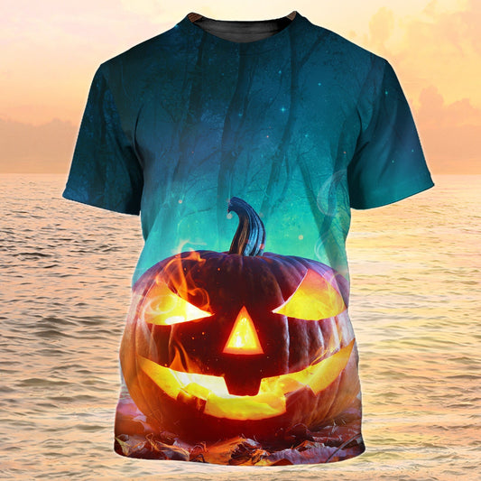 3D All Over Print Pumpkin On Shirt Men Women TO1981