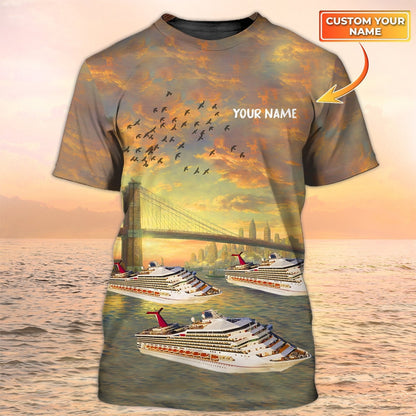 Personalized 3D All Over Printed Cruise Tshirts, Cruise T Shirt Designs, Cruise Lover Gift TO2163